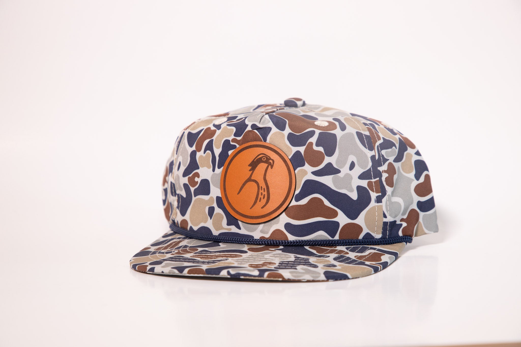 Camo Rope hat w Osprey leather patch